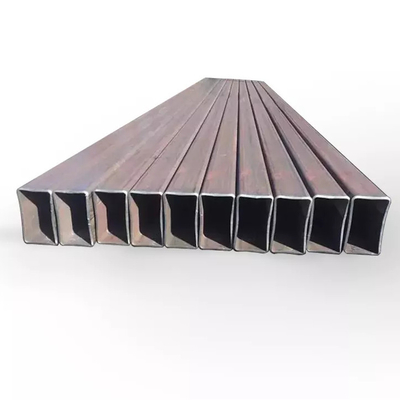 Tubo vuoto nero del metallo del quadrato del acciaio al carbonio della sezione del tubo del acciaio al carbonio della metropolitana del quadrato del tubo del quadrato nero Q235