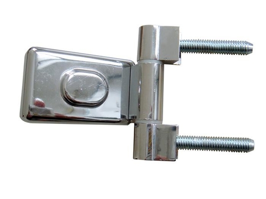 rivestimento di alluminio spesso di Chrome delle cerniere di porta di 6-8mm per la porta di vetro di larghezza di 1000mm