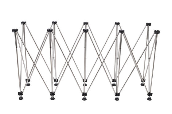 Multi Functional Operation Woodworking Table With Foldable Spider Leg Workbench Retract Spider Leg Telescopic Stainless Steel Industrial DIY Worktable 6/8/9/12/15 Legs 900kg